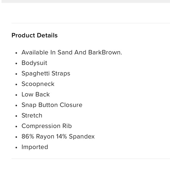 Elaine Snatched Bodysuit - Sand - Picture 3 of 7